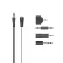 Audiokabel Hama 00205122 2,5 m 3,5 mm stekker naar stekker zwart