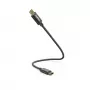 Hama 00201604 USB-kabel USB 2.0 0,2 m USB-C zwart