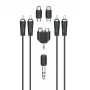 Audiokabel Hama 00205175 2,5 m 2x cinch-stekker zwart