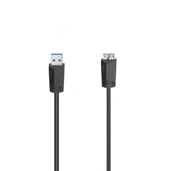 Hama 00200627 USB-kabel 1,5 m micro-USB A USB A zwart