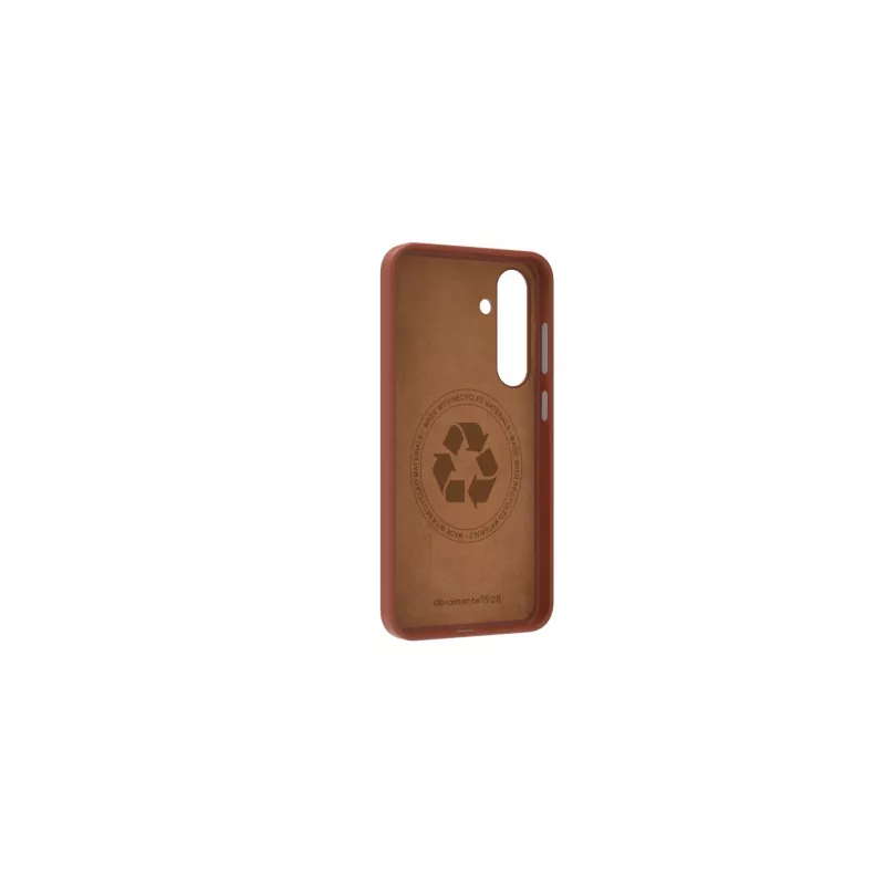 Lederen hoes dbramante1928 Roskilde voor Samsung Galaxy S24, tan, voor 6,2 inch display