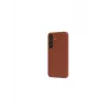 Lederen hoes dbramante1928 Roskilde voor Samsung Galaxy S24, tan, voor 6,2 inch display