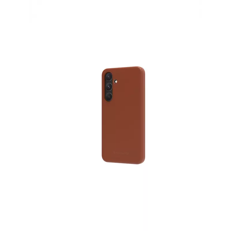 Lederen hoes dbramante1928 Roskilde voor Samsung Galaxy S24, tan, voor 6,2 inch display