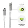USB-A-naar-Lightning-kabel dbramante re-charge Pro BRD kabel 1,2 m, wit