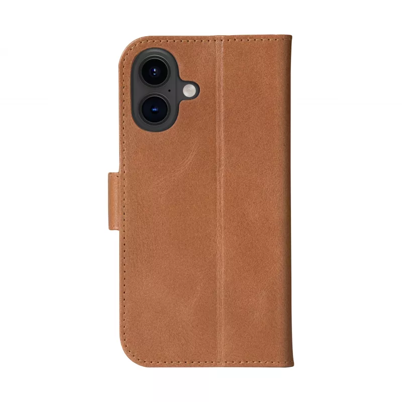 Folio hoes dbramante1928 Copenhagen iPhone 16 tan 3 kaartvakken
