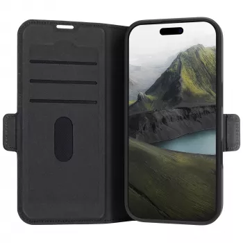 dbramante1928 Oslo Pro - iPhone 16 Pro - zwart, folio, Apple, iPhone 16 Pro, 16 cm (6.3 inch), zwart