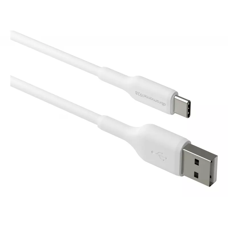dbramante1928 re-charge – kabel 1 m USB-A naar USB-C – W, 1 m, USB A, USB C, USB 2.0, 0,48 Gbit/s, wit