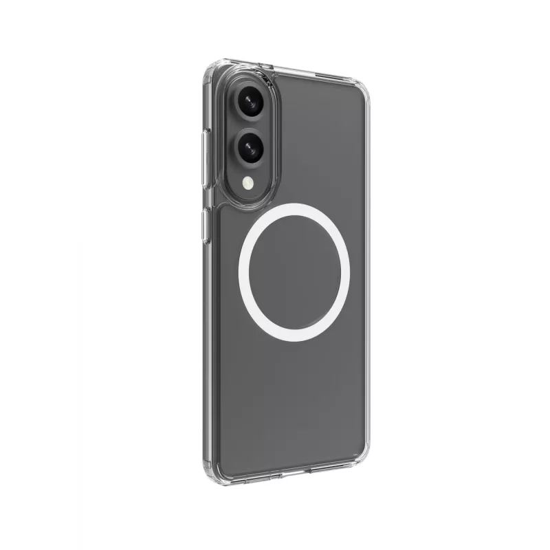 dbramante1928 Iceland Pro IMEDCL006788 achterkant voor Samsung Galaxy S25 Edge, Qi2, kunststof, transparant