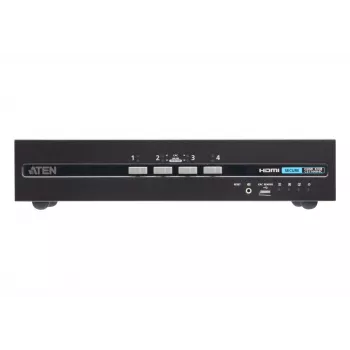 KVM-switch ATEN 4-poorts USB HDMI dual display secure met CAC (4 computers, 4K UHD 3840×2160)