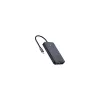 Rapoo UCM-2005 interfacekaarten/adapters 3,5 mm DisplayPort HDMI RJ-45 USB 3.2 Gen 1 USB Type-C