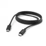 Hama oplaadkabel, USB-C - USB-C, 3 m, zwart