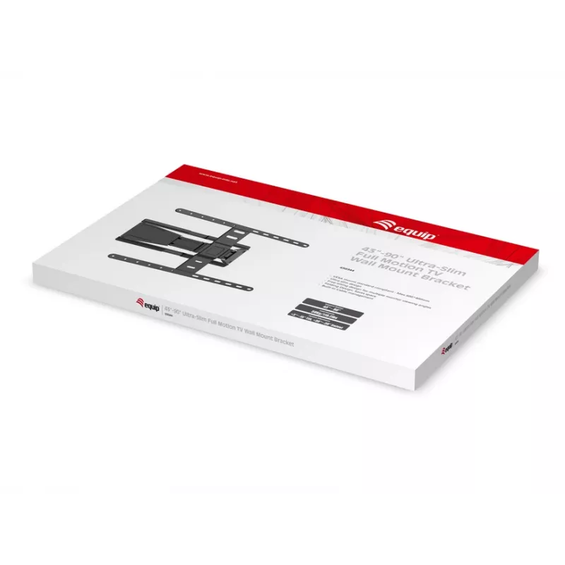 Equip 43-90 inch ultraplatte draaibare tv-muurbeugel