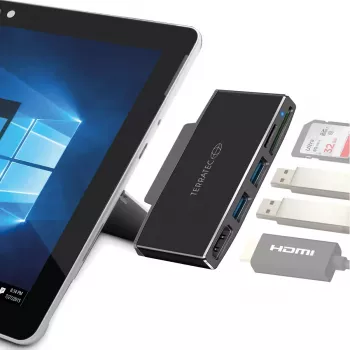 Kaartlezer Terratec CONNECT Go1 zwart