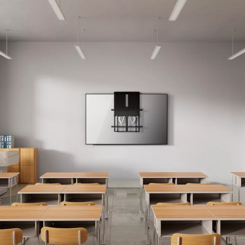 Equip 55 inch-86 inch interactieve op-en-neer tv-muurbeugel