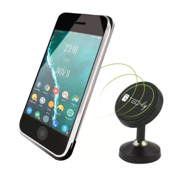 Techly I-SMART-UNI7 houder passieve houder mobiele telefoon/smartphone zwart