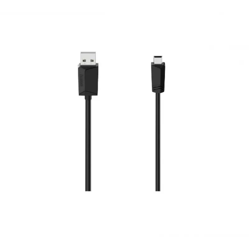 Hama 00074260 USB-kabel USB 2.0 1,5 m USB A mini-USB B zwart