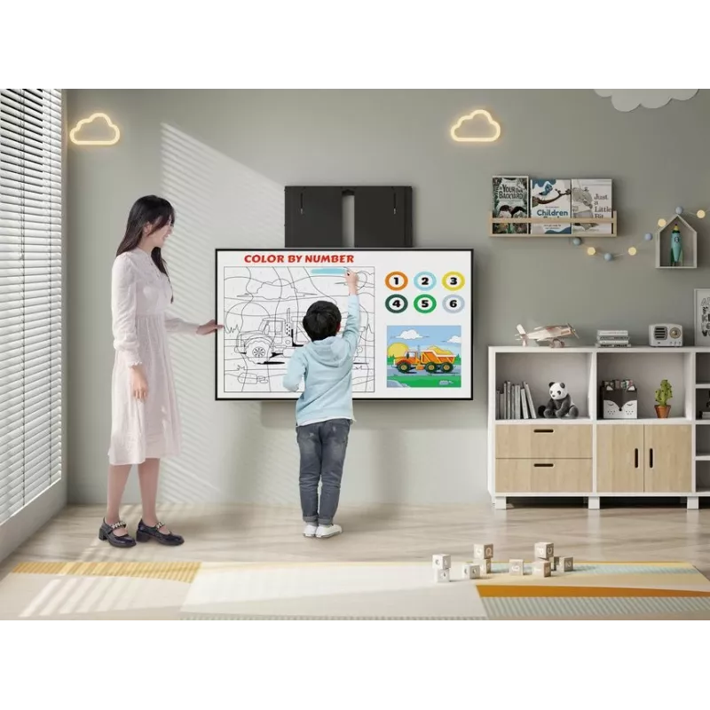 Equip 60 inch-100 inch interactieve op-en-neer tv-muurbeugel