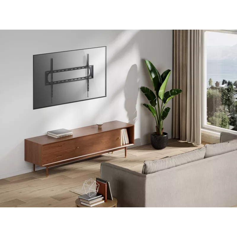Equip 60 inch-120 inch hoogbelastbare vaste tv-muurbeugel