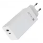 Techly IPW-PD100W-WH mobiele oplader powerbank, smartphone, tablet, universeel wit AC snelladen binnen