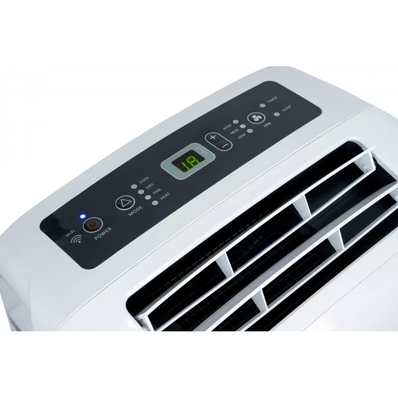 TORNADO TPYAB-09ABG | 9.000 BTU (2,64 kW) draagbare airconditioner & warmtepomp, WLAN
