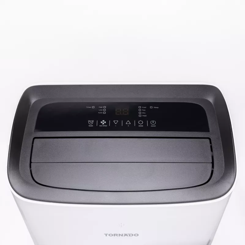 TORNADO TPYAB-09ABG | 9.000 BTU (2,64 kW) draagbare airconditioner & warmtepomp, WLAN
