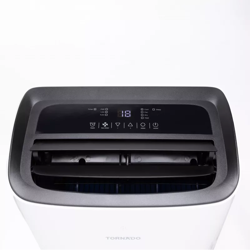 TORNADO TPYAB-09ABG | 9.000 BTU (2,64 kW) draagbare airconditioner & warmtepomp, WLAN