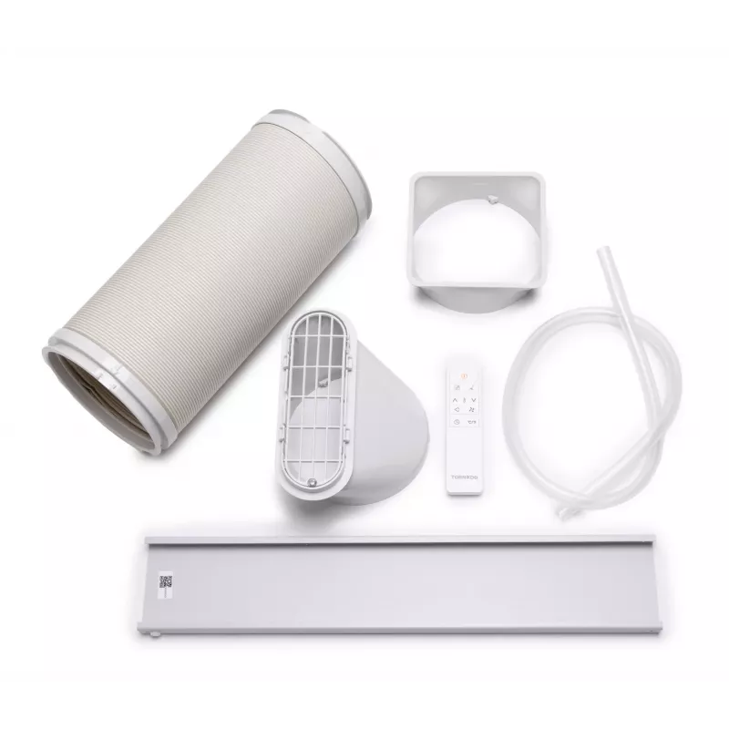 TORNADO TPYAB-09ABG | 9.000 BTU (2,64 kW) draagbare airconditioner & warmtepomp, WLAN