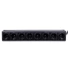 Lindy 73025 stroomverdeeleenheid (PDU) 8 AC-uitgangen 1.5U zwart