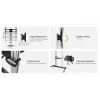 Equip 60 inch tot 100 inch Eco ultra-grootbeeldscherm-TV-wagen