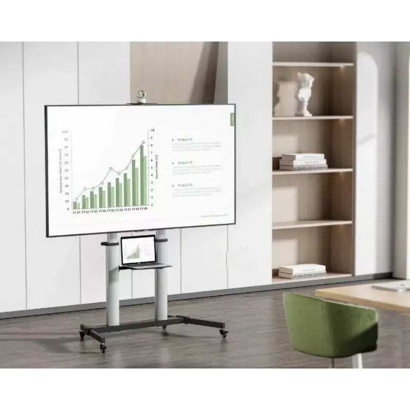 Equip 60 inch tot 100 inch Eco ultra-grootbeeldscherm-TV-wagen
