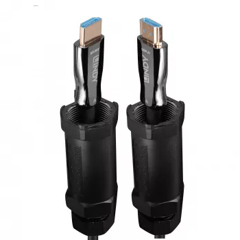 Lindy 38533 HDMI-kabel 100 m HDMI type A (standaard) zwart