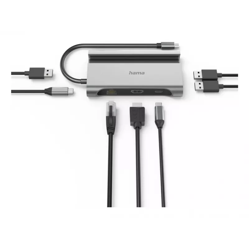 Hama Connect2Mobile V2 USB 3.2 Gen 1 (3.1 Gen 1) Type-C 1000 Mbit/s antraciet