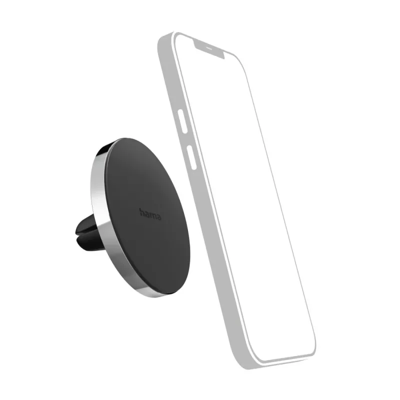 Hama 00210105 houder passieve houder mobiele telefoon/smartphone zwart, zilver