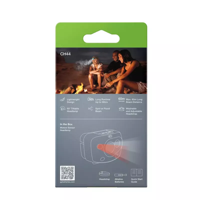 Hoofdlamp GP Lighting Discovery Teal LED 300 lm IPX4