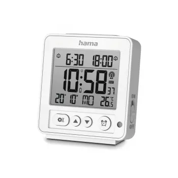 Hama 00185894 wekker digitale wekker wit