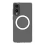 dbramante1928 Greenland Pro Qi2 GPEDNIBL6786 backcover voor Samsung Galaxy S25 Edge, MagSafe-compatibel, kunststof, transparant