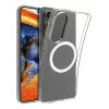 dbramante1928 Greenland Pro Qi2 GPEDNIBL6786 backcover voor Samsung Galaxy S25 Edge, MagSafe-compatibel, kunststof, transparant