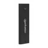 Manhattan M.2 NVMe SSD-behuizing, USB-C-bus, 10 Gbit/s (USB 3.2 Gen2 alias USB 3.1), UASP-compatibel, SuperSpeed+ USB, aluminium, zwart, drie jaar garantie
