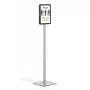 Infostander Durable INFO STAND BASIC A4 metaal kunststof grijs