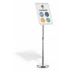 Informatiestander Durable 479923 A3 aluminium kunststof staal hoogte 1290 mm