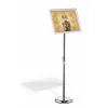 Informatiestander Durable 479923 A3 aluminium kunststof staal hoogte 1290 mm