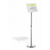 Informatiestander Durable 479823 A4 aluminium kunststof staal 1205 mm