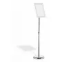 Informatiestander Durable 479823 A4 aluminium kunststof staal 1205 mm
