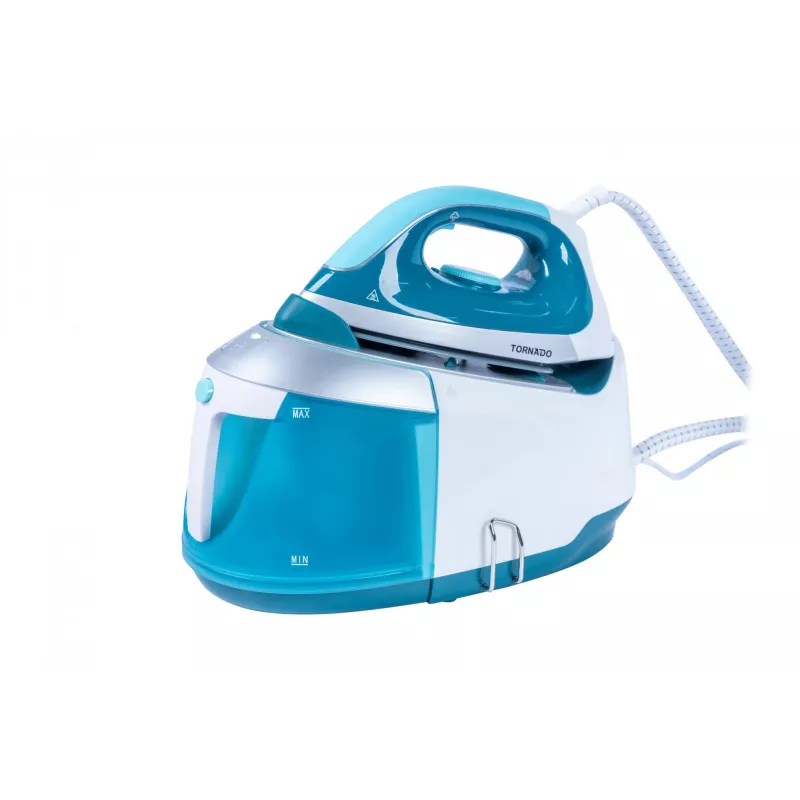 Tornado TSS-2400D strijkijzer met stoomgenerator, blauw/wit