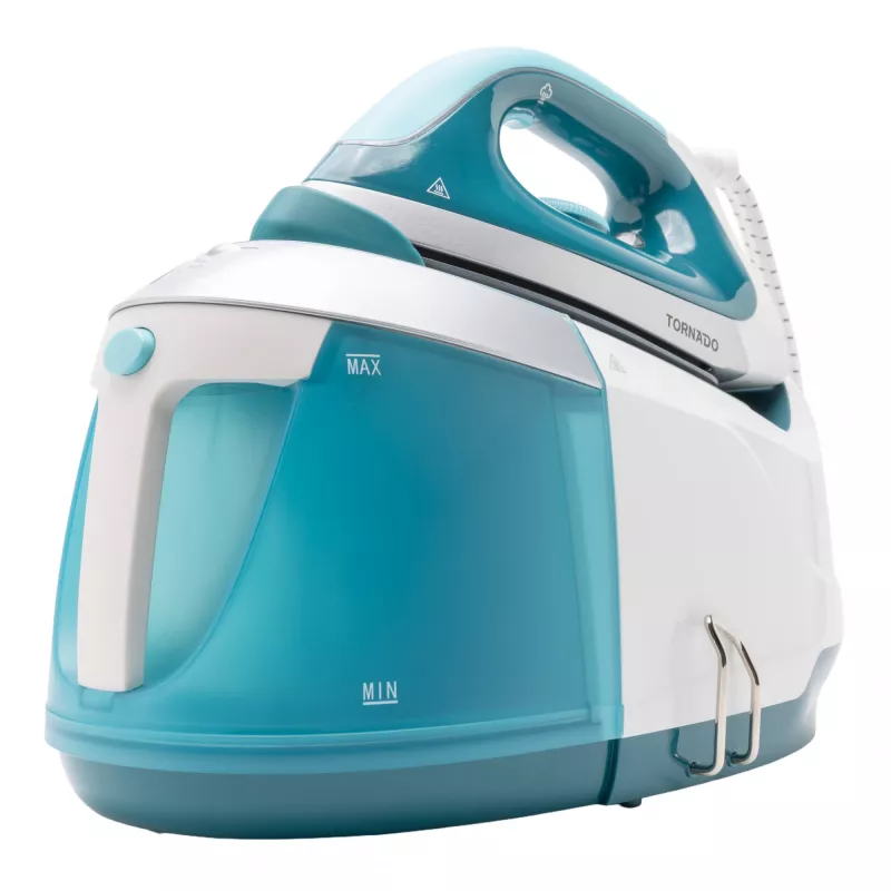 Tornado TSS-2400D strijkijzer met stoomgenerator, blauw/wit