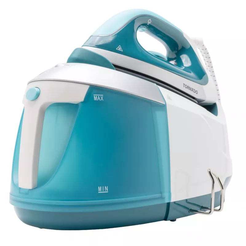Tornado TSS-2400D strijkijzer met stoomgenerator, blauw/wit