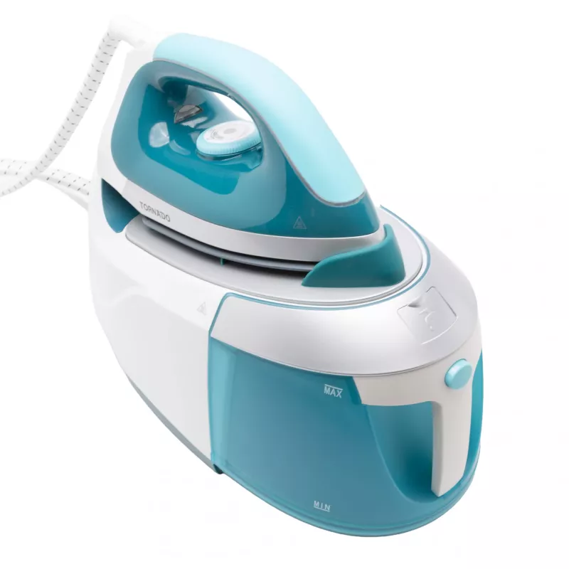 Tornado TSS-2400D strijkijzer met stoomgenerator, blauw/wit