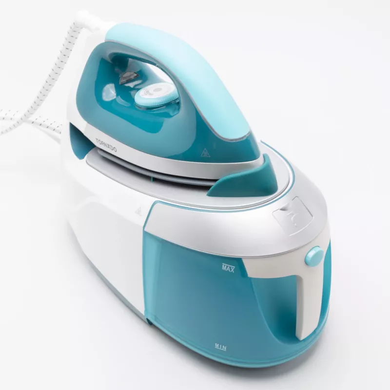Tornado TSS-2400D strijkijzer met stoomgenerator, blauw/wit