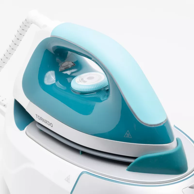 Tornado TSS-2400D strijkijzer met stoomgenerator, blauw/wit