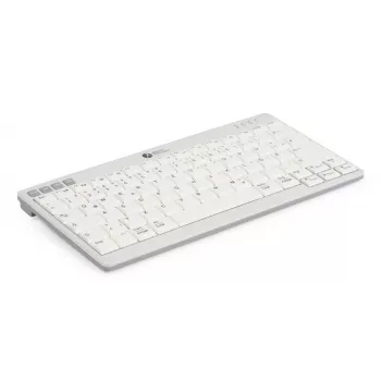 BakkerElkhuizen UltraBoard 950 V2 Wireless UK Qwerty, Tenkeyless (80 - 87%), bedraad & draadloos, USB + Bluetooth, schaarschakelaars, QWERTY, donkergrijs, lichtgrijs